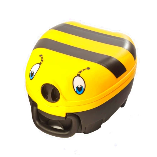 My Carry Potty - Bumble Bee Travel Potty, Award-Winning Portable Toddler Toilet Seat for Kids to Take Everywhere