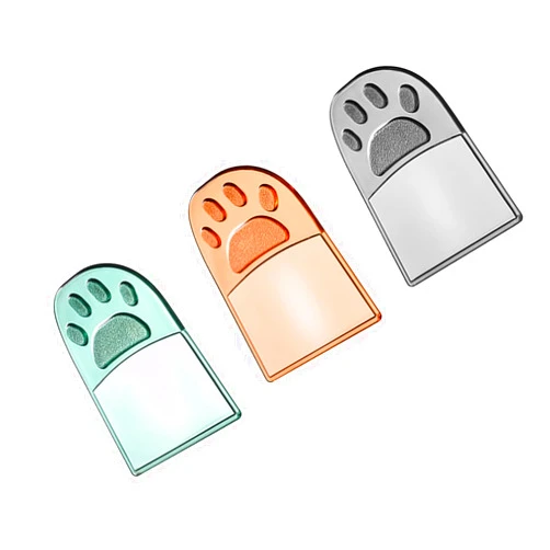 BOAGO 3 Pcs Cat Paw Toilet Cover Lifter Toilet Seat Holder Lift Handle Seat Cover Lifter Bathroom Accessories for Office,Hotel,Home
