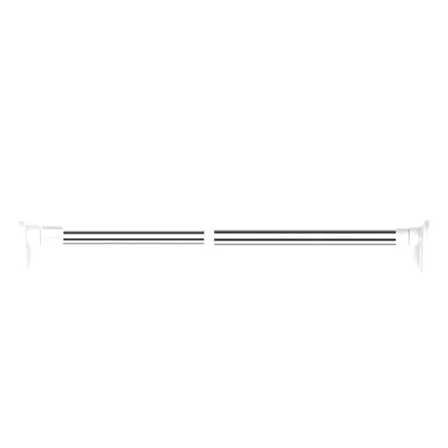 YLGAN Telescopic Pole - Balcony Clothes Rail, Punch-Free Drying Rack, Curtain Track，Bathroom Shower Curtain Rod, 150~280CM