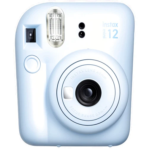 Fujifilm Instax Mini 12 Instant Film Camera, Pastel Blue