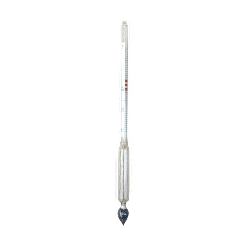 LABO Technology Baume Hydrometer 0/40 Salinometer (Sodium Cloride) (LSBH01) Scientific Salt Hydrometers Measure Sodium Chloride or Calcium Chloride