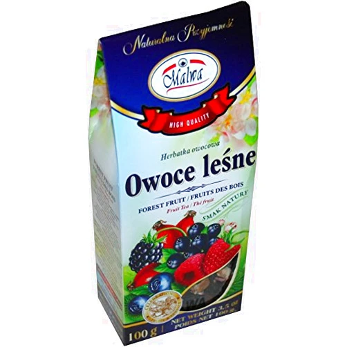 Grace nnvg Malwa | Forest Fruit | Fruit tea | NO CAFFEINE | 3.52 oz. | 100 g