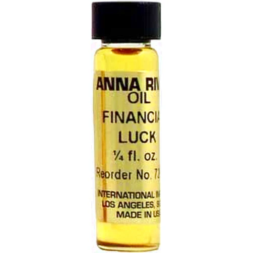 INDIO Anna Riva Oil- Financial Luck 1/4oz~ for Anointing Candles, Charms & Altar Tools ~