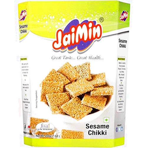 Jaimin Sesame Chikki (seasame seeds brittle) - 200g