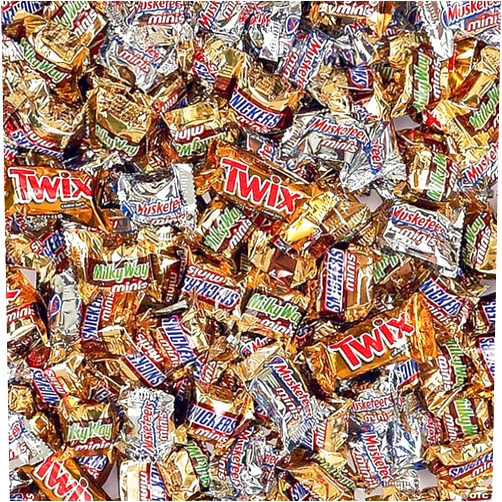 Maryseplace MARS Bulk Chocolate Easter Candy Variety Mix, 5 Lbs Individually Wrapped Assorted Mini Fun Size Candy Bars M&M'S, SNICKERS, 3 MUSKETEERS & MILKY WAY for Pinata Filler and Kids Party