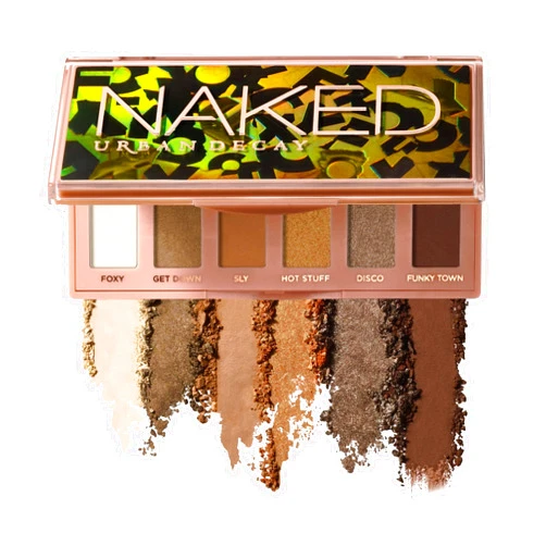 Urban Decay Naked Mini Eyeshadow Palette, 6 Multi-use Shades, Ultra-Blendable, Long-lasting Wear, Crease-free, Matte Shimmer or Metallic Colors, Travel Mini Palette