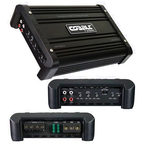 Orion CBT4500.2 2-Channel 2250W RMS Cobalt Series Class A/B CAR Audio Amplifier