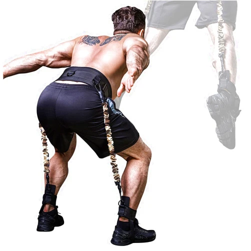 INNSTAR Vertical Jump Trainer Leg Strength Resistance Bands Set for Basketball Triple Jump Football Volleyball Training Provide of Customized Services