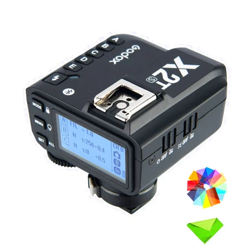 Godox X2T-S TTL Wireless Flash Trigger for Sony, 1/8000s HSS, Bluetooth Connection Supports iOS/Android App Controller, TCM Function, 5 Separate Group Buttons, New Hotshoe Locking, New AF Assist Light