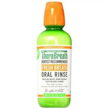 TheraBreath Oral Rinse with Dosage Cap-16 oz