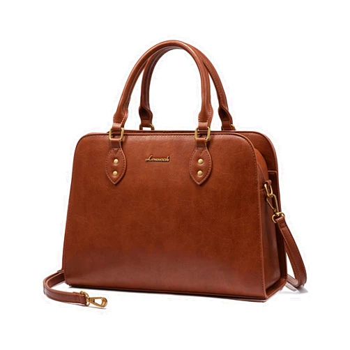 LOVEVOOK Purses and Handbags for Women, Vintage-Style Leather Top Handle Shoulder Bag Satchel Tote Crossbody Purse for Ladies