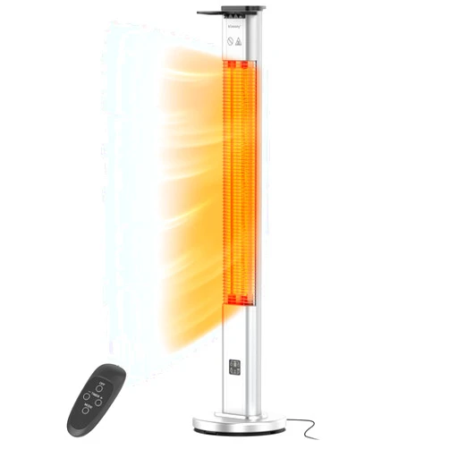 Blessny IP65 Waterproof Infrared Electric Heater for Patio, 48.5