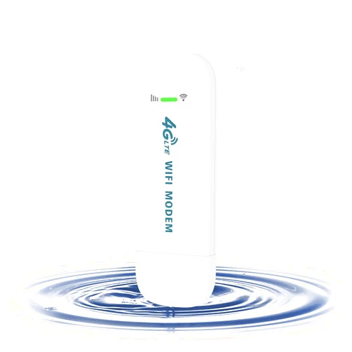 VSVABEFV Portable Sim Hotspot 150Mbps 4G WiFi Dongle Unlocked Mobile WiFi Hotspot Wireless Network Hotspot Device LTE Modem Router Pocket Portable WiFi Hotspot for Travel Long Distance
