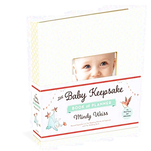 By unknown author (Author) The Baby Keepsake Book and Planner by Weiss, Mindy(January 13, 2015) Hardcover