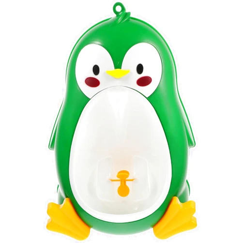 Toddmomy Penguin Potty Training Urinal Boys Wall Mounted Toddler Toilet Pee Trainer Fun Aiming Home Bathroom