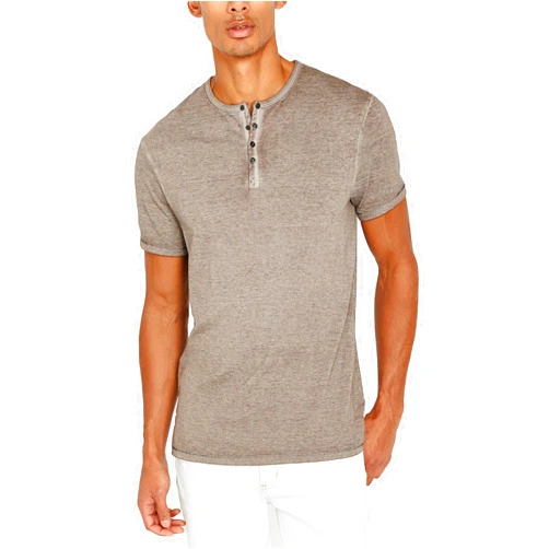 Buffalo David Bitton Men's Short Sleeve Kasum Henley