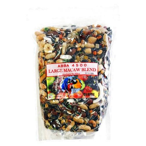 ABBA 4500 Large Macaw Blend Bird Food 5lbs