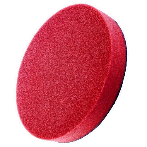 InnoCrossover Red Buffing Pad, 6 inch Hook and Loop Polishing Sponge Pad, Medium Cut/Light Polish Foam Pad, Buffing Backing Pad, Replacement Buffer Pads Used in Pneumatic & Electric polishing Machine