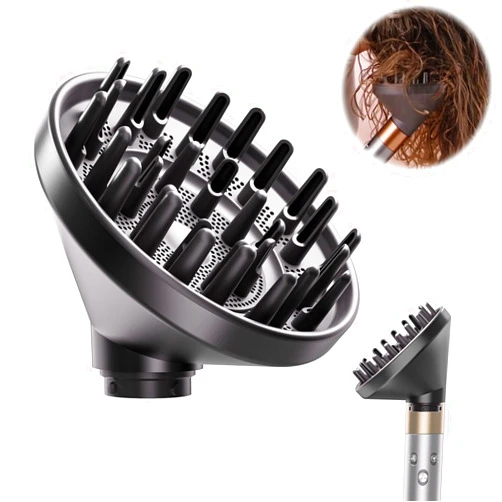 Livcruin New Version Diffuser for Dyson Airwrap, Upgraded Diffuser Attachment for Hair Dryer for Dyson Airwrap, Converting for Dyson Airwrap Styler to Hair Dryer Diffuser Attachment