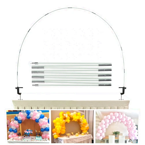 YALLOVE Table Balloon Arch Kit, 12FT Balloon garland stand for Party Decoration