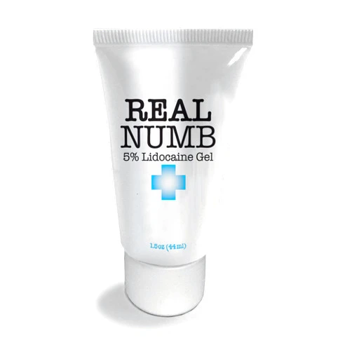 REAL NUMB Maximum Strength Lidocaine 5% Anorectal Cream | Hemorrhoid Relief from Pain, Itching, Burning | 44 Gram Tube Lidocaine 5% Cream