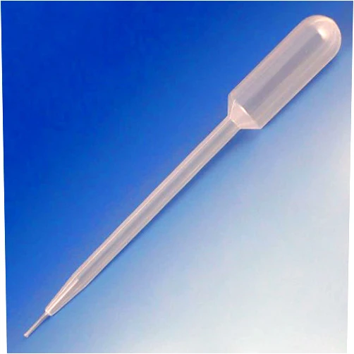 Globe Scientific 134020-S01 Transfer Pipet, Fine Tip, LDPE, Sterile, Individually Wrapped, 1.5mL Capacity, 104mm Length, Pack of 400