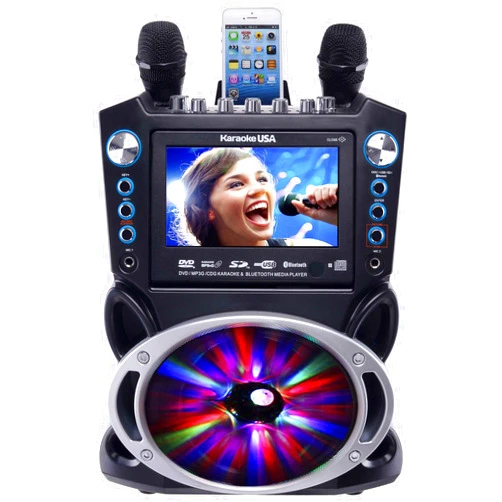 Karaoke USA GF842 DVD/CDG/MP3G Karaoke Machine with 7