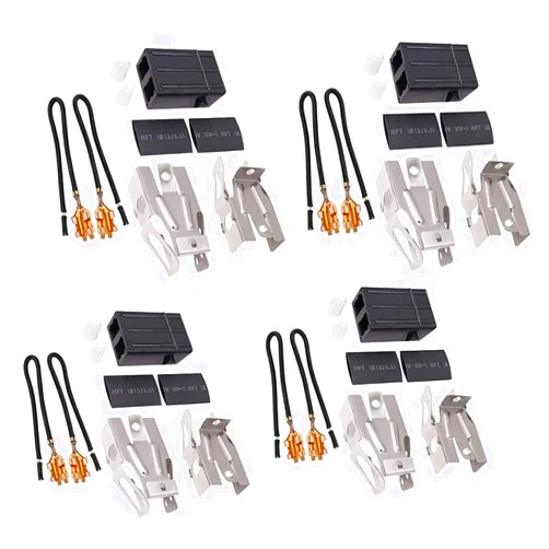 Beaquicy Upgraded 4Pack 330031 Range Burner Receptacle Kit by Beaquicy - Replacement for Whirl-pool Ken-more Range/Stove - Replaces 814399 5303935058 5301167733