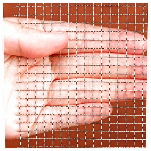 HDBODY Stainless Steel Woven Mesh, 5 Mesh 30 Mesh Metal Mesh Protection Roll, Great for Gutter Guard, Air Brick, Windows, Door and Filter,5 mesh,1x1m(39x39inch)