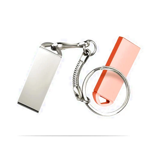 YuqiaoTime 3.0 USB 128GB 64GB USB Stick Designed with Key Ring Extreme Portable Jump Drive Exclusive UDP-Tech Waterproof USB Memory Stick High Speed Compact Pen Drive slive (1Pcs 128G)