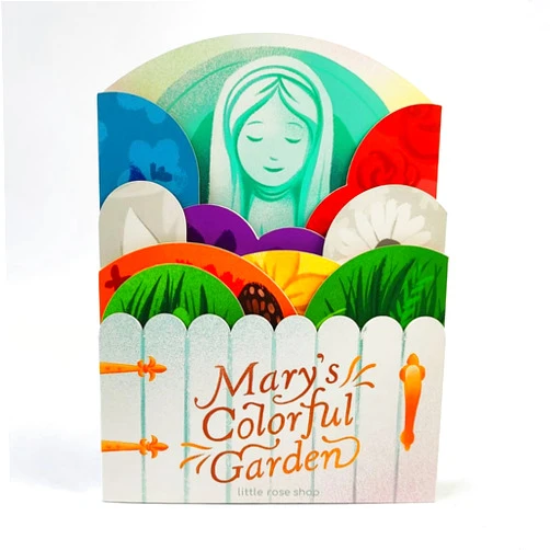 By The Little Rose Shop (Author) Mary’s Colorful Garden: Catholic Board Book for Toddlers | Learn Colors Through Mary’s Garden | Faith-Based Christian Baby Book