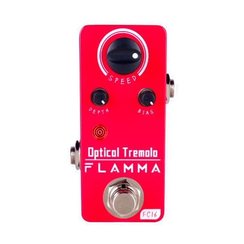 FLAMMA FC16 Optical Tremolo Guitar Effects Pedal Mini Portable True Bypass
