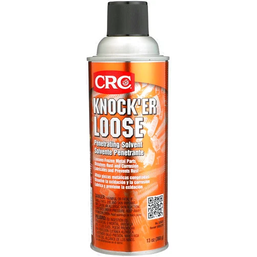 CRC Knock’er Loose Penetrating Solvent 03020 – [Reddish] 13 WT. Oz, Industrial Grade Penetrating Solvent and Lubricant - 3-Pack