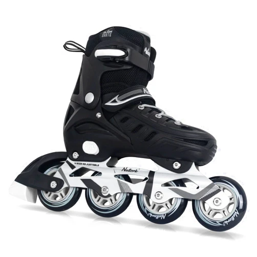 Nattork Inline Skates for Boys and Girls Men Women, 4 Sizes Adjustable Blades Roller Skates Beginner for Kids & Adult Youth