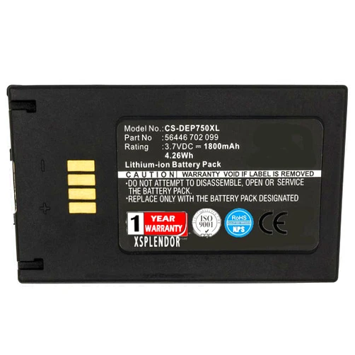 Xsplendor Replacement Battery for EASYPACK EZPack XL, Poliflex 750 Part NO 56446 702 099