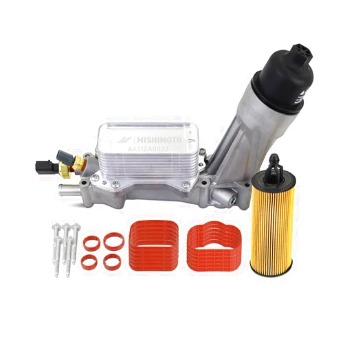Mishimoto Aluminum Oil Filter Housing Kit, Compatible with 3.6L/3.2L Pentastar 2011-2017