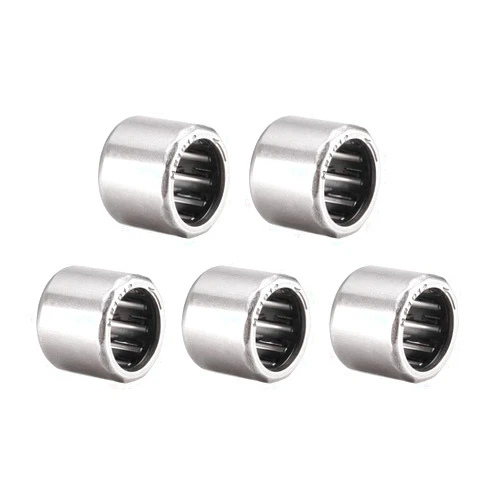 uxcell Needle Roller Bearings, 10mm Bore 14mm OD 12mm Width, Chrome Steel Needles Steel Cage One Way Clutch Bearing 5pcs