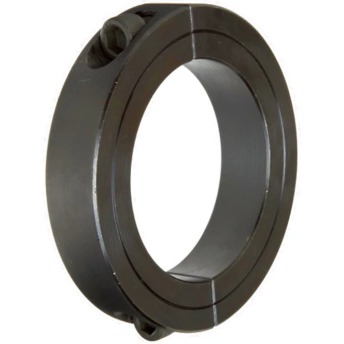Climax Metals Climax Metal 2C-118 Steel Two-Piece Clamping Collar, Black Oxide Plating, 1-3/16