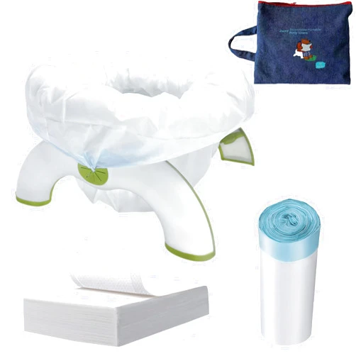 ZODTF Travel Potty Bags Compatible with OXO TOT Potty-Liners. Potty Training bags for Portable Toilet, Refill bags, Disposable Potty Liners with Leak Resistant Design Compatible with Most Travel Potties