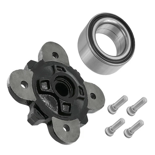 Caltric Front Wheel Hub with Studs and Bearing compatible with Polaris Ranger 570 4x4 Full Size 2015-2016