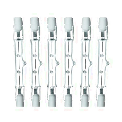 Xtricity T3 J Base Type Bulb Double Ended RSC Base Halogen Light Bulbs 250 Watt, 3000 Lumens, 130V, 2700K Soft White, Dimmable, 78 MM, (6 Pack)