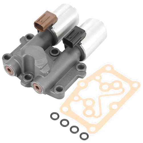 X AUTOHAUX Transmission at Clutch Dual Linear Shift Solenoid Valve 28260-RPC-004 for Honda Civic 2006-2011 for Honda Fit 2007-2008