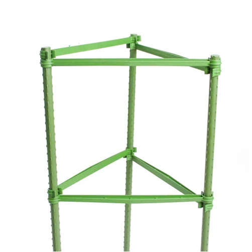 JOROBURO 36Pcs Tomato Cage Connectors, Expandable Garden Trellis Plant Connector with 2 Buckles, Plant Trellis Connector Plant Climbing Frame Connector Bracket for Vertical Climbing Plants Gardening(#1)