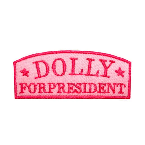Generic Pink Dolly Patches Iron On Patches for Backpacks
