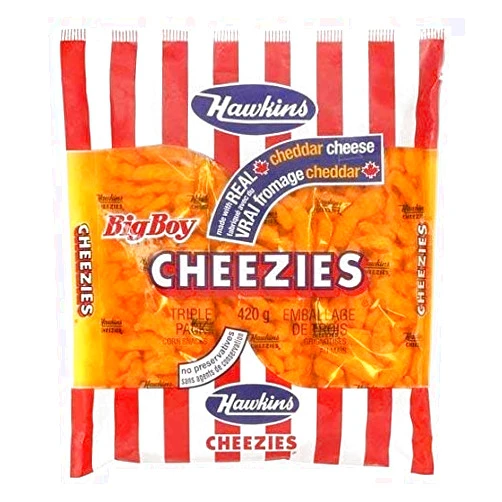Generic Hawkins Cheezies, Big Boy Triple Pack 420g/14.8oz - (Imported From Canada)
