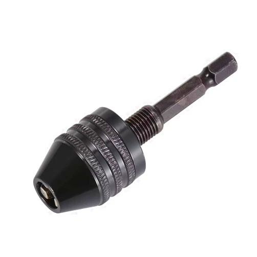 HOHXEN Keyless Mini 3-Jaw Drill Chuck Screwdriver Adapter with Quick-change 1/4