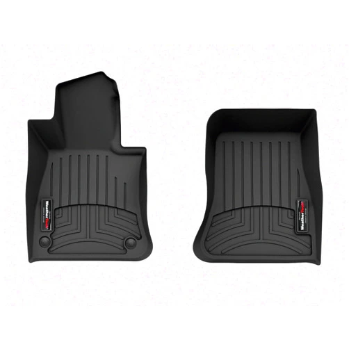 WeatherTech Custom Fit FloorLiners for Mercedes AMG GLC 43 Coupe, AMG GLC 63 S E Performance Coupe, GLC SUV, AMG GLC 43 SUV, GLC Coupe - 1st Row (4418121), Black
