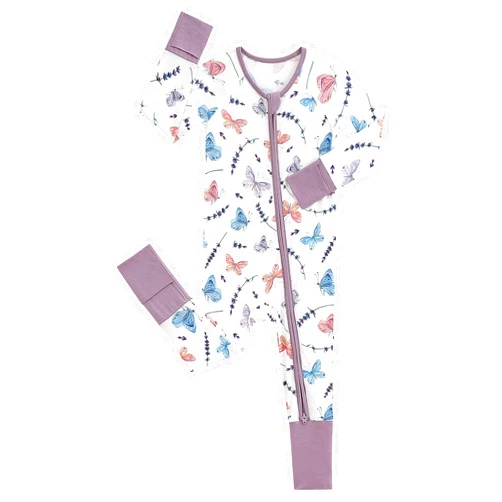 SUZEL Baby Boys Girls Footless Pajamas - Viscose from Bamboo Zippy Pjs Sleep 'N Play - Infant One Piece Romper - 0-24 Months