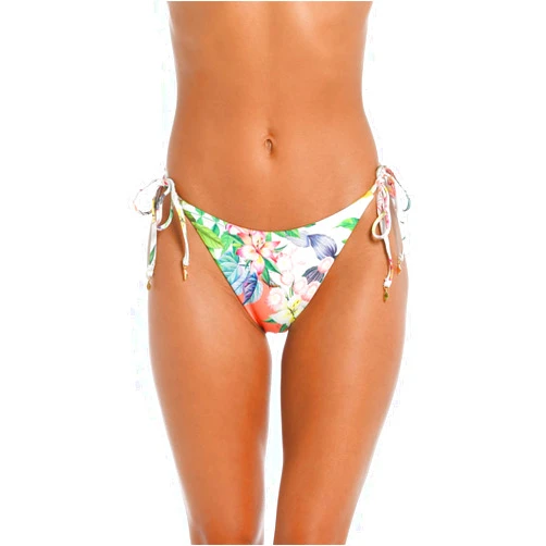 Sunshine 79 Women's Standard Side Loop Hipster Bikini Swimsuit Bottom