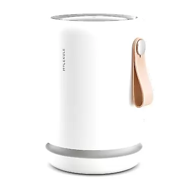 Molekule Air Mini+ Small Room Air Purifier with Particle Sensor and PECO Technology for Allergens, Pollutants, Viruses, Bacteria, and Mold, White
